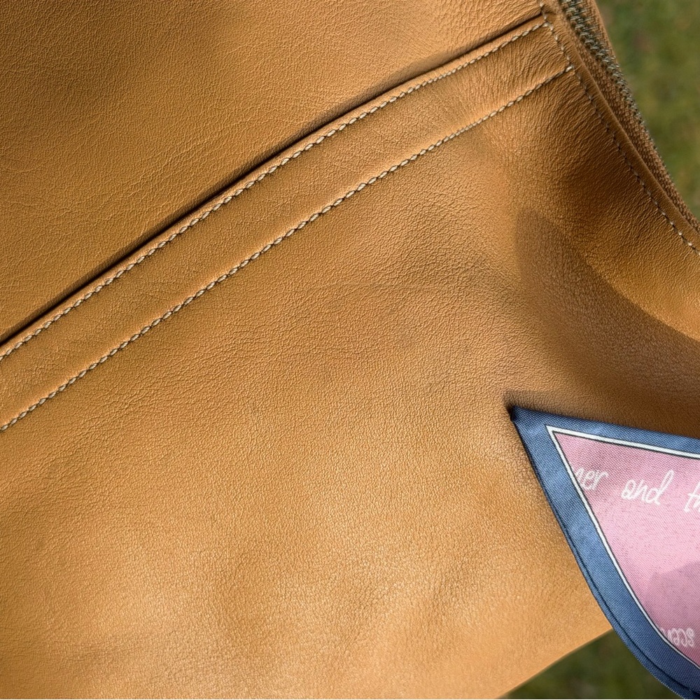 Coach Legacy Tan Leather Shoulder Bag VINTAGE - Picture 12 of 14